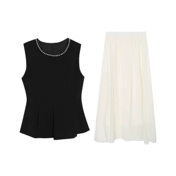 POPO.INFO Two Piece Skirt Sets Women's