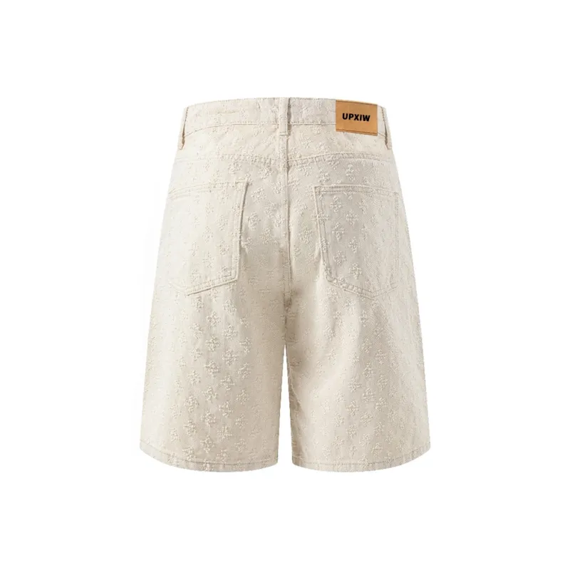 UPXIW Denim Shorts Unisex-5