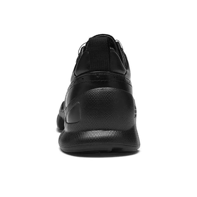 BAGE Anti Slip Wear Resistant Low Top Casual Shoes Unisex Black-1