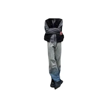 BENGEN Jeans Unisex Yellow Mud
