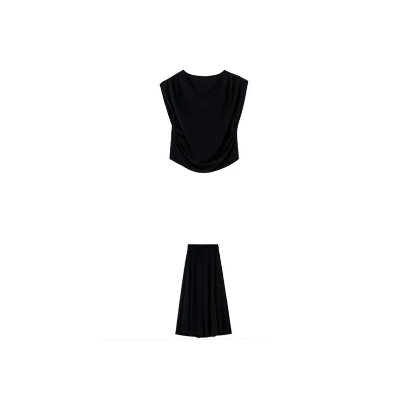LUYOUYE Two Piece Skirt Sets Women's-1