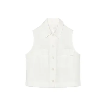 ZARA Tank Tops Women's White