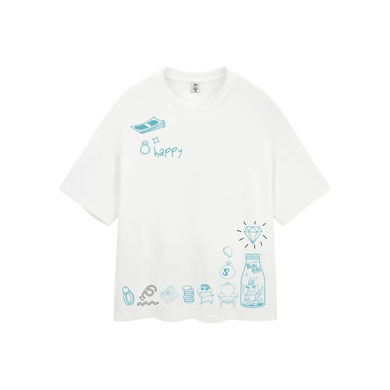 Crayon Shinchan T Shirts Unisex-4