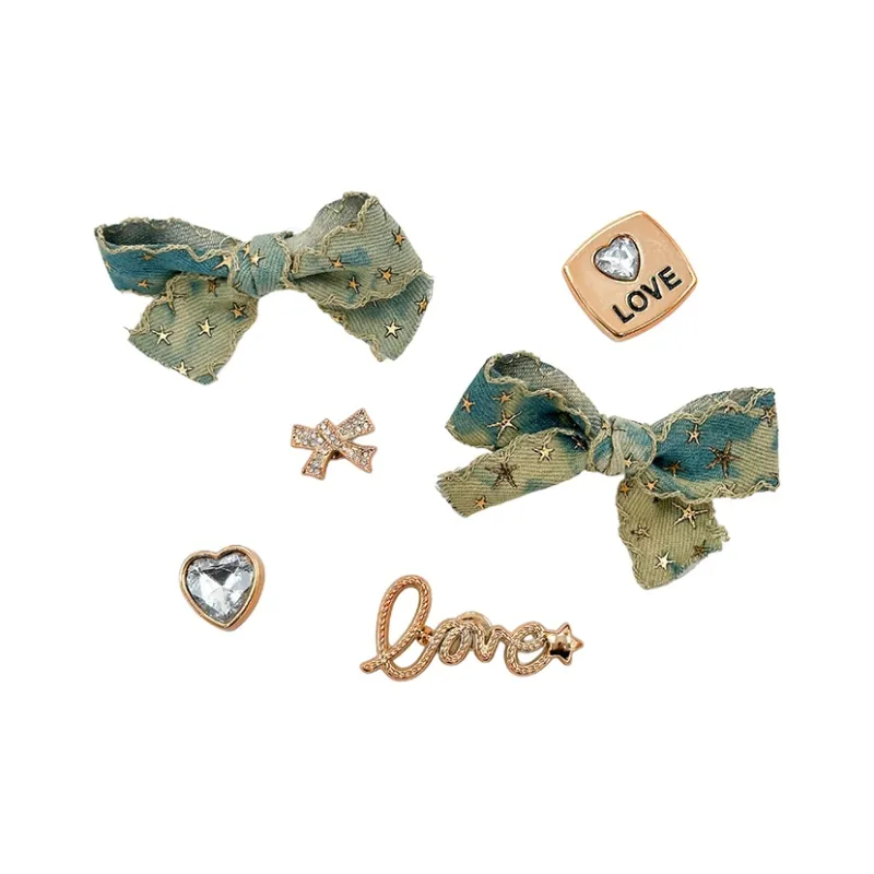 VERENA REINE Fabric Shoe Buckle Unisex-0
