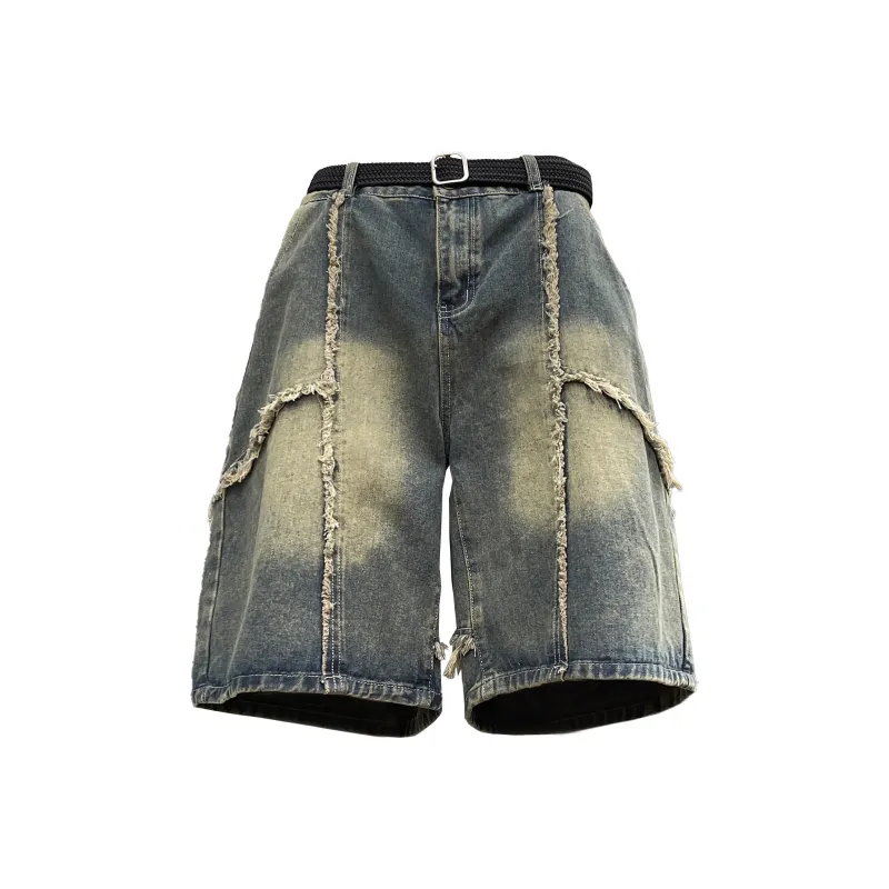 GROGNAK Denim Shorts Unisex Nano Yellow-0