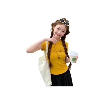 JECCI FIVE Set in Sleeve T Shirt Women's