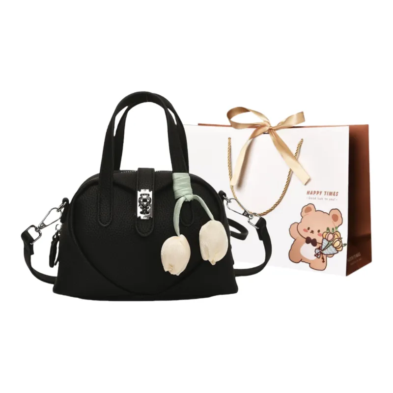 ERANGBEAR PU One Shoulder Handbag Women's Multicolor-2