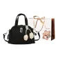 Black+Charm+Shopping Bag