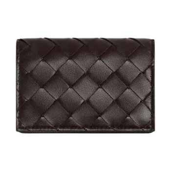 Bottega Veneta Lambskin Card Holder Women's Candy Color