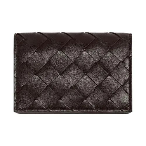 Bottega Veneta Lambskin Card Holder Women's Candy Color