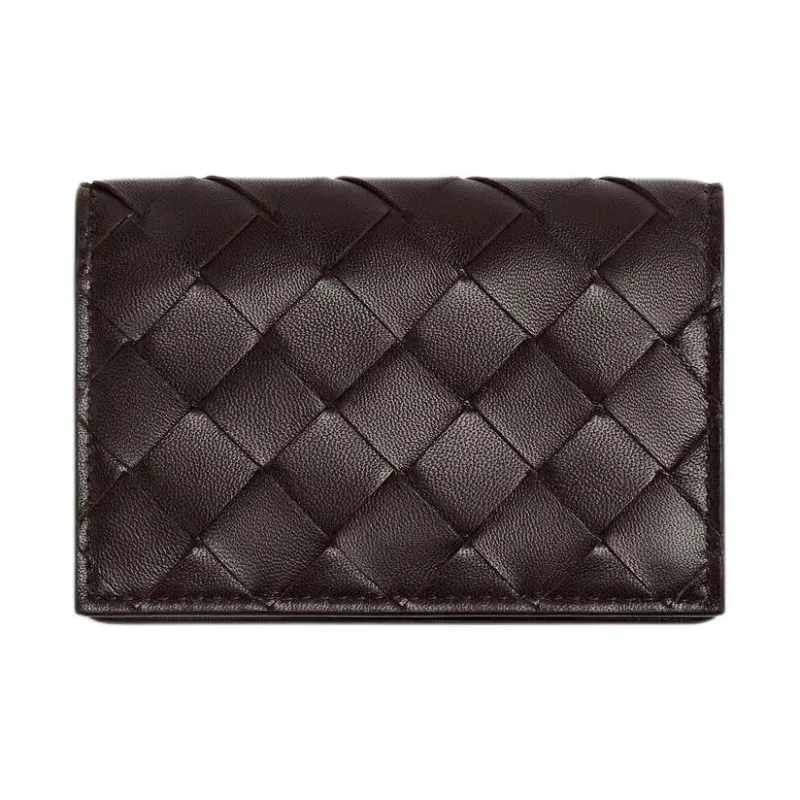 Bottega Veneta Lambskin Card Holder Women's Candy Color-0
