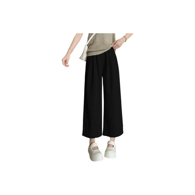Flowers In Water Casual Pants Women's-12