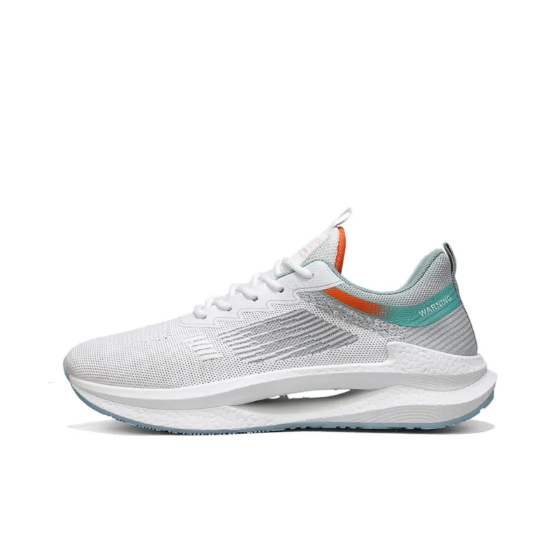 OUGLEMEN Cushioning, Slip Resistant, Abrasion Resistant, Coverage, Rebound Low Top Casual Shoes Men's Box-6