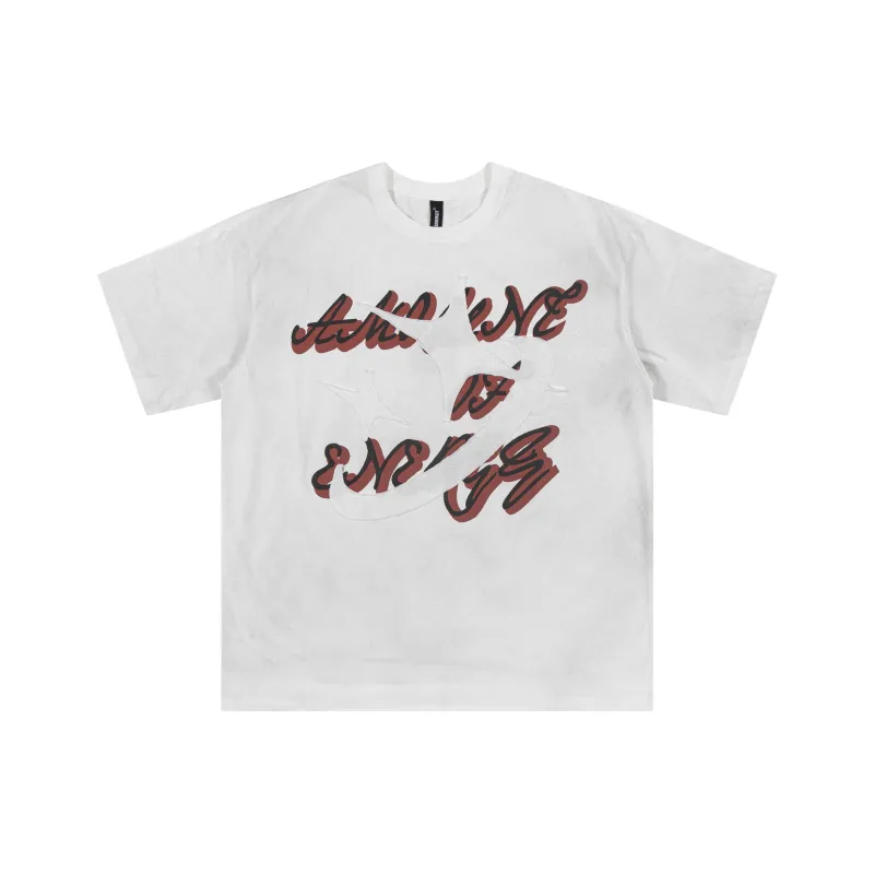 H.V.G.A T Shirts Unisex White-0