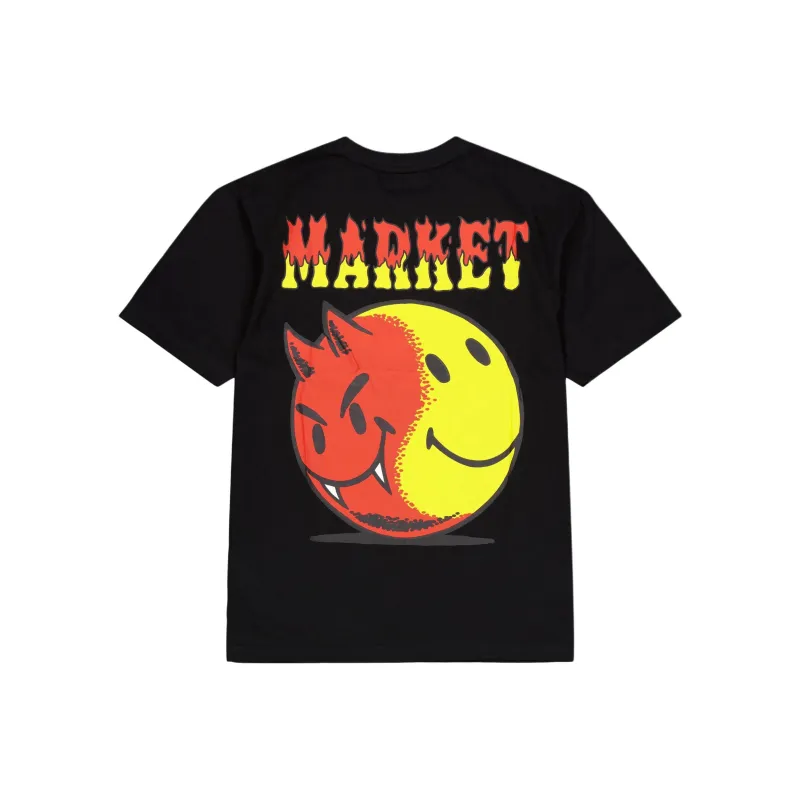 Market Smiley Good And Evil Tee-1