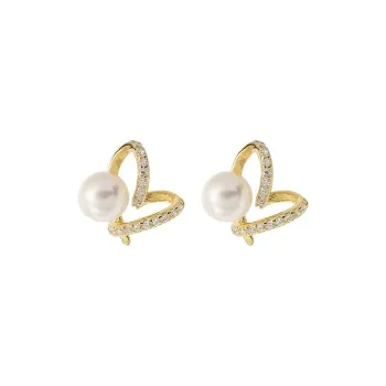 Zocai S925 Silver Stud Earrings Women's
