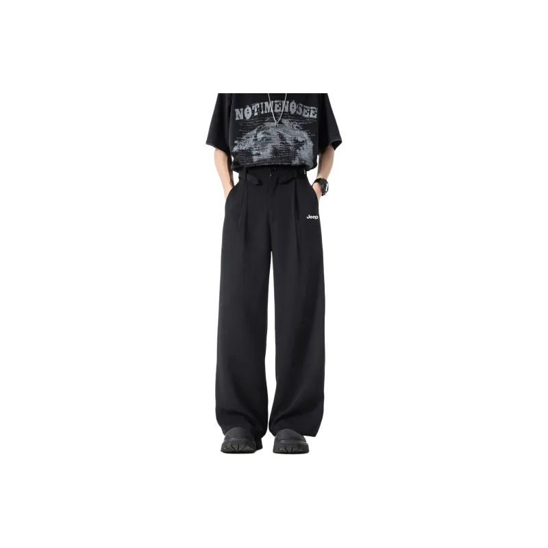 Jeep Suit Trousers Unisex Black-0