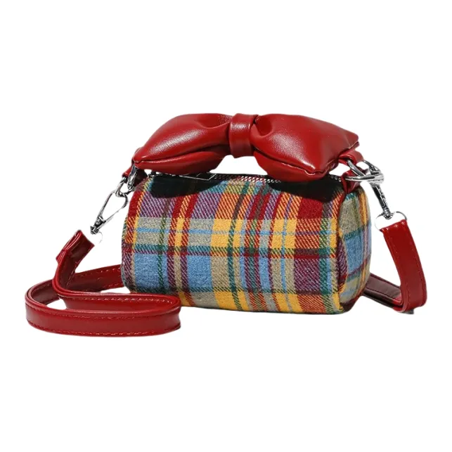 Yalu Oxford Handbag Tubas Unisex Red-0