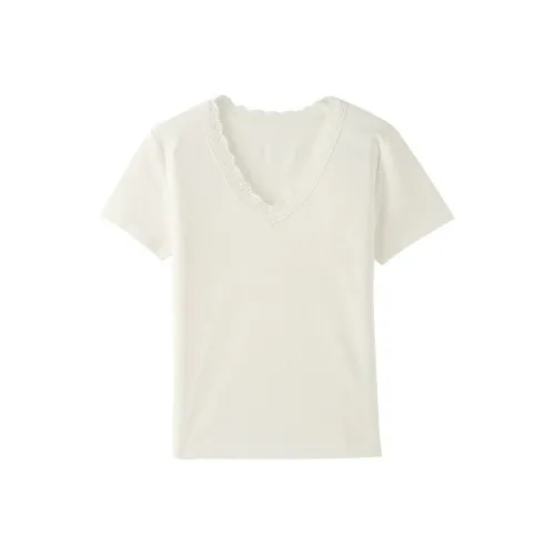 GOSO T Shirts Women's White