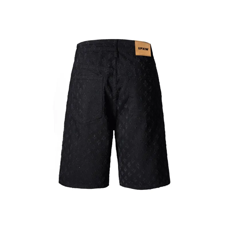 UPXIW Denim Shorts Unisex-9