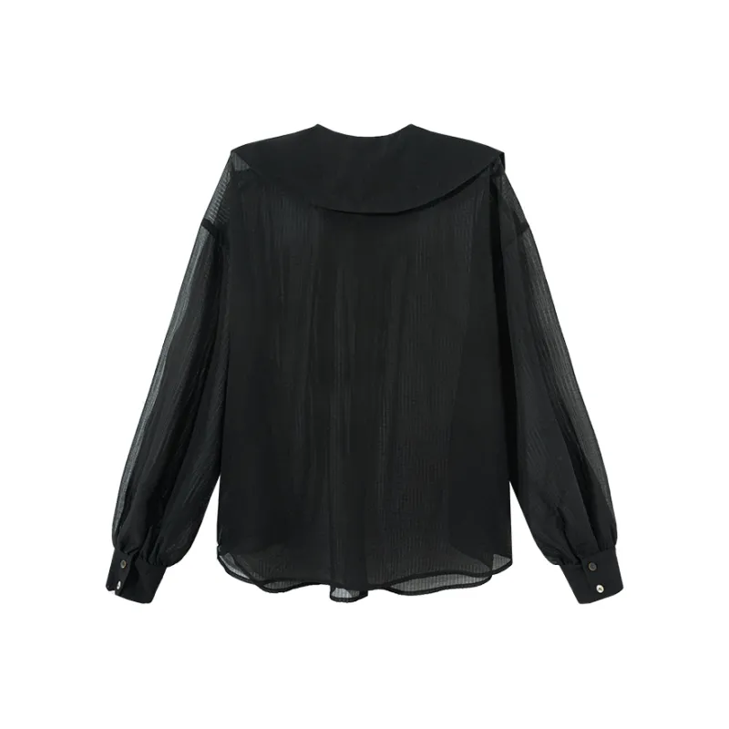 Ouyang Shirts Women's Black-1