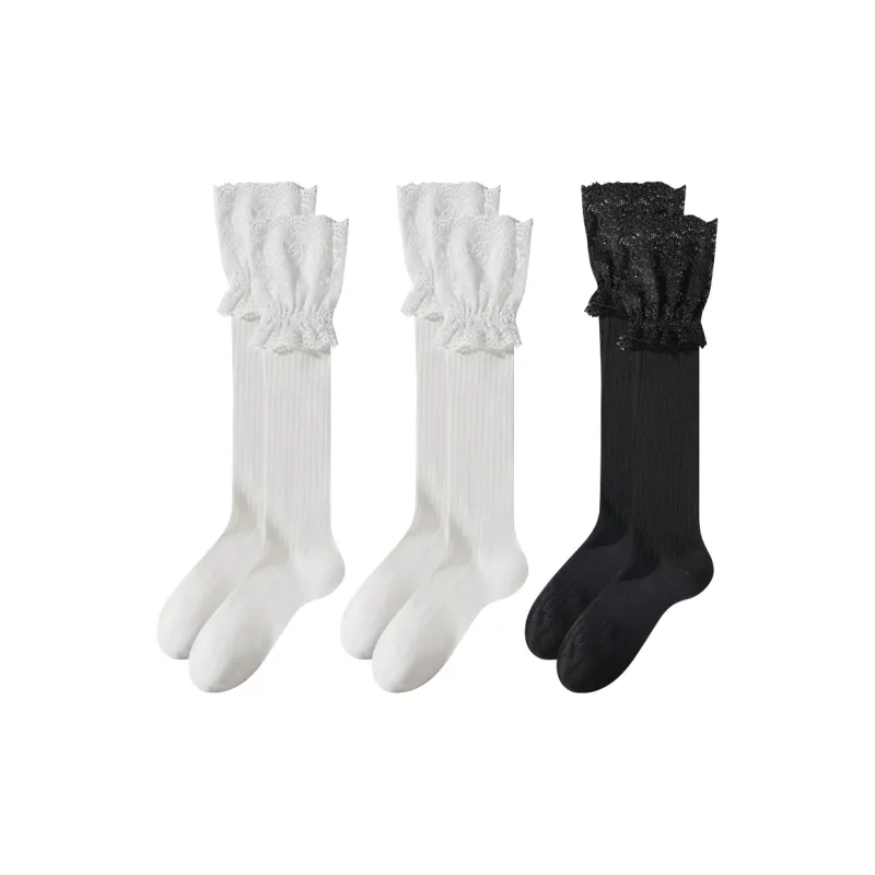 2323 Mid Calf Socks Women's 3 Pack-0