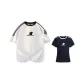 2 Pack (White Loose Fit+Navy Blue One Size Fitted)