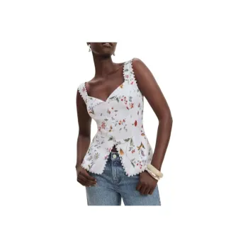 Reformation Tank Tops Women's White