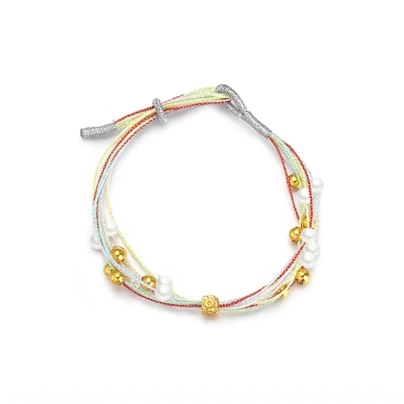 Love Link Alloy Rope Bracelets Women's-0
