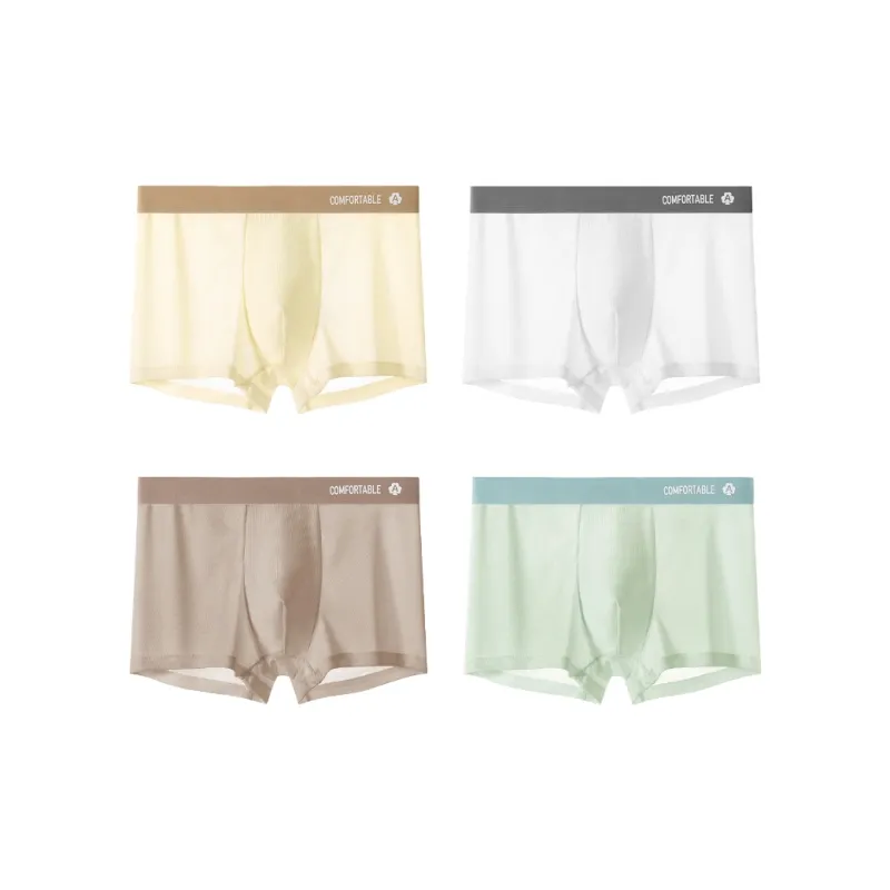 PLANDOO Underpants Men's 4 Pack-11