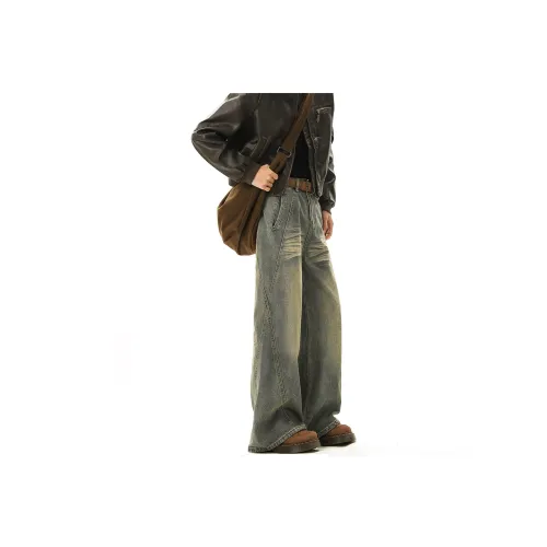 TH FABRICATE Jeans Women's Vintage Blue Couple's