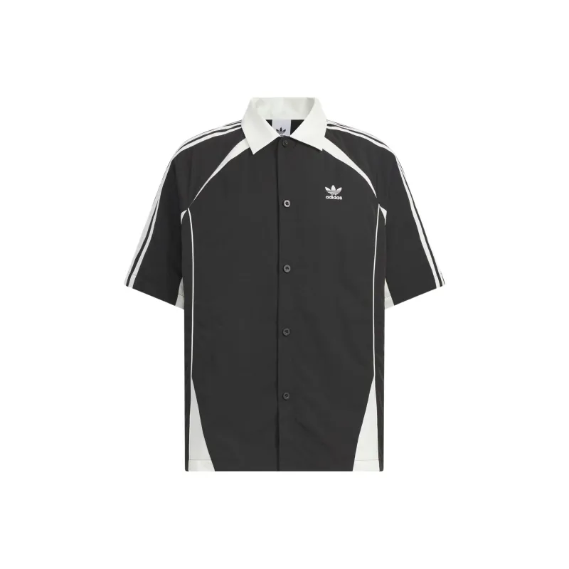 Adidas Originals RETRO SS25 Shirt Men's Black/Jade White-0