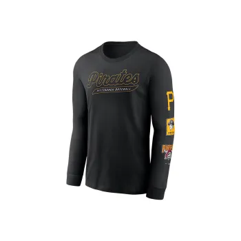 Nike Pittsburgh Pirates Cooperstown Knockout Men's Nike Mlb Long Sleeve T Shirt