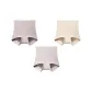 (3 Pack) Gray Purple+Nude+Beige Gray