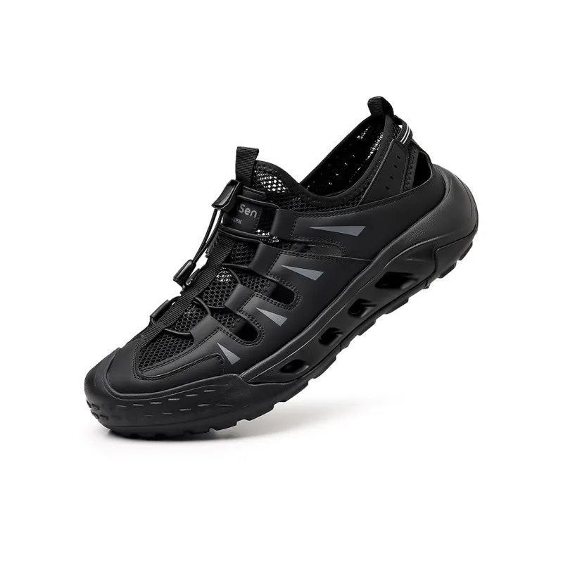 Mulinsen Abrasion Resistant Anti Collision River Trekking Shoes Men's-5