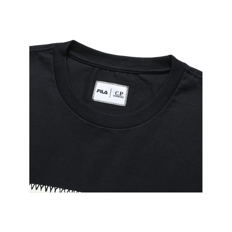 FILA C.P.Company Collaboration Collection T Shirt Men's Navy Blue-2