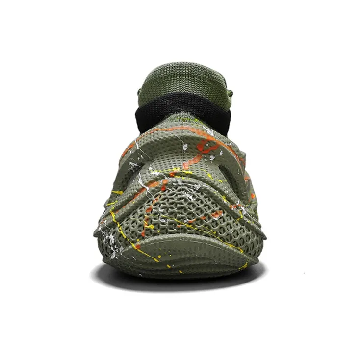 OUBT Mesh Sports Running Shoes Wear resistant, Non slip And Breathable Mid Top Casual Shoes Men's-5