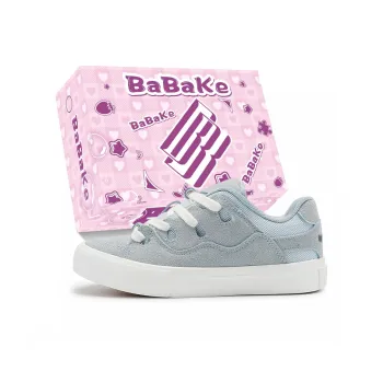 Babak Low Top Skateboard Shoes Women's Beige Gray