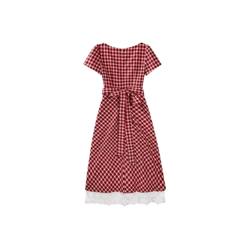 Peaches Peaches Short Sleeved Dress Women's-15