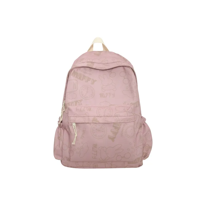 Yalu Nylon Backpack Unisex Multicolor-9