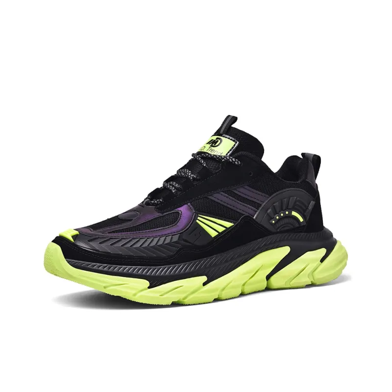 LONGDUIZHANG Cushioning, Slip Resistant, Abrasion Resistant Support Low Top Running Shoes Unisex-1
