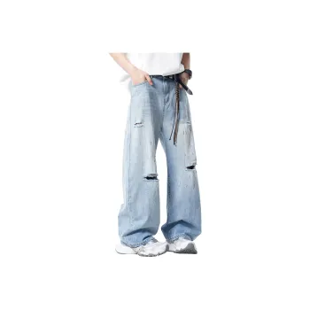 MIIOW Jeans Unisex Light Blue