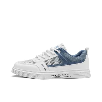 BINGO DUCK Slip Resistant And Breathable Low Top Skateboard Shoes Men's