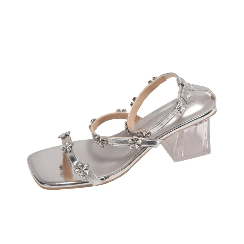 Zomila One Strap Sandals 6.5CM Women's-12