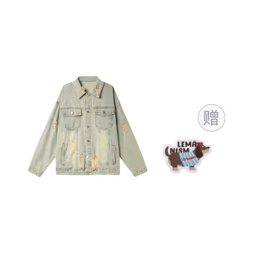 LEMANISM Denim Jacket For Men Women's