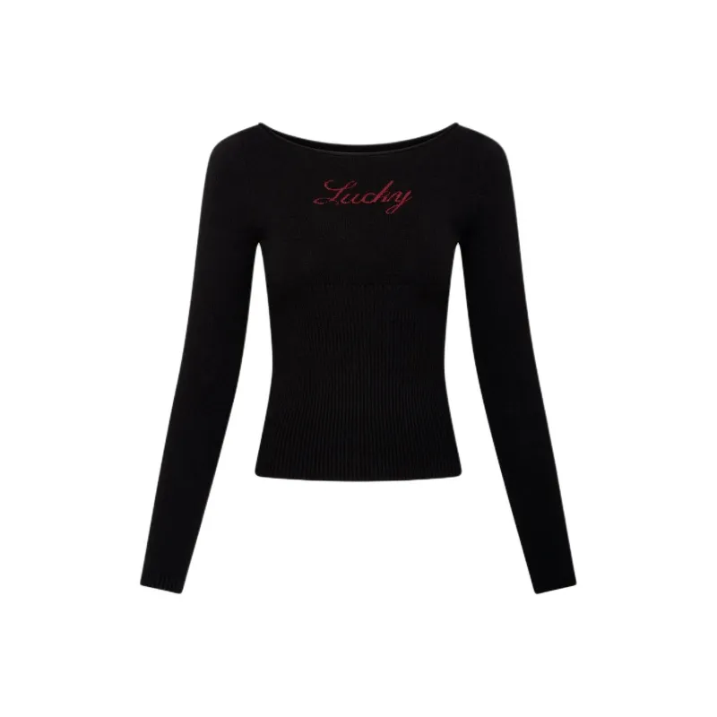 FRANKIES BIKINIS Sweaters Women's Black-0