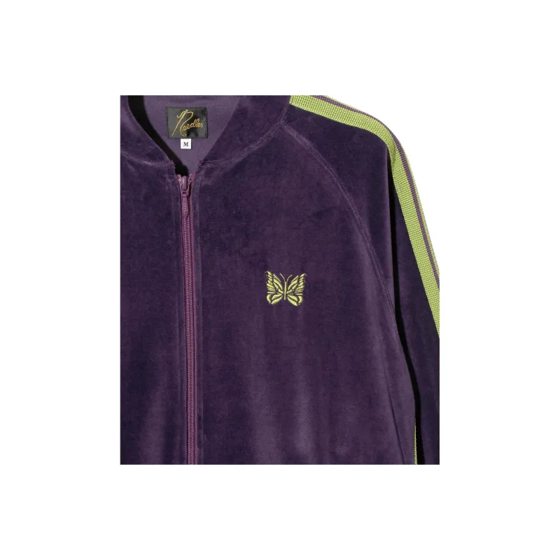 Needles Side stripe Velour Track Jacket-2