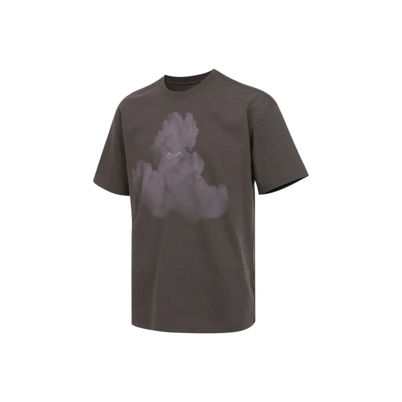 Nike T Shirts Men Dark Gray-0