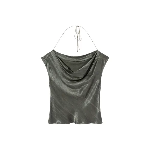 Ouyang Shirts Women's Tea Green
