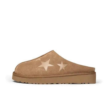 ARCCC EVA Abrasion Resistant Slip Resistant Closed Toe Slippers Women's Light Brown